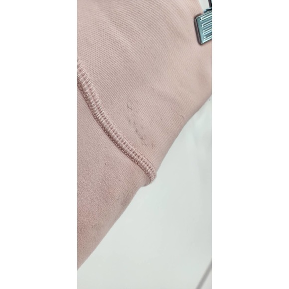 ALO Pink Blush Mesh Detail Athletic 7/8 Length Leggings - Picture 7 of 9